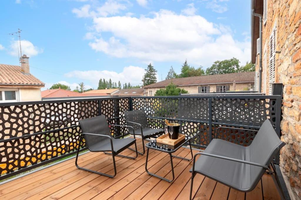 Апартаменты Cabana & L'Escapade Sud Maconnaise - Terrasse & Parking Экстерьер фото