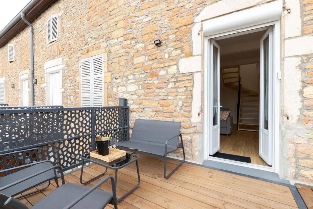 Апартаменты Cabana & L'Escapade Sud Maconnaise - Terrasse & Parking Экстерьер фото